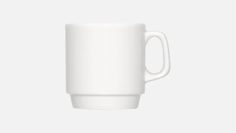 Obertasse 0,21 Liter B1100 stapelbar 