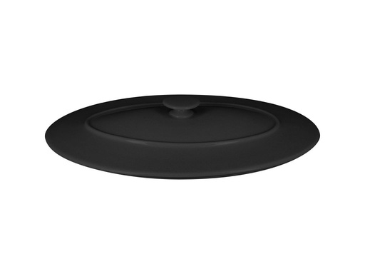 [RAK-CFOD44BKLD] Deckel CHEF'S FUSION oval, für Servierplatten RAK Porzellan (250mm, 372mm, volcano)