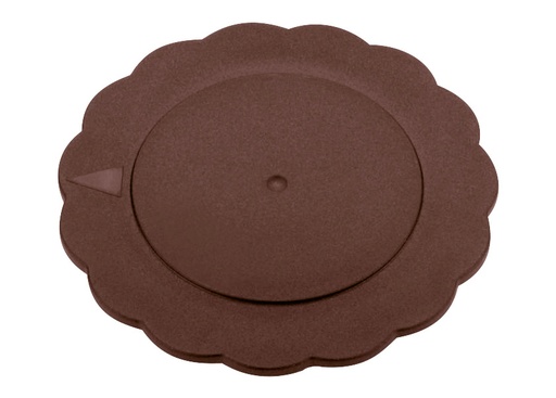 [SEL-001.001861] Deckel 260 für Portionskanne (dunkelbraun VARIOSYST Seltmann Weiden