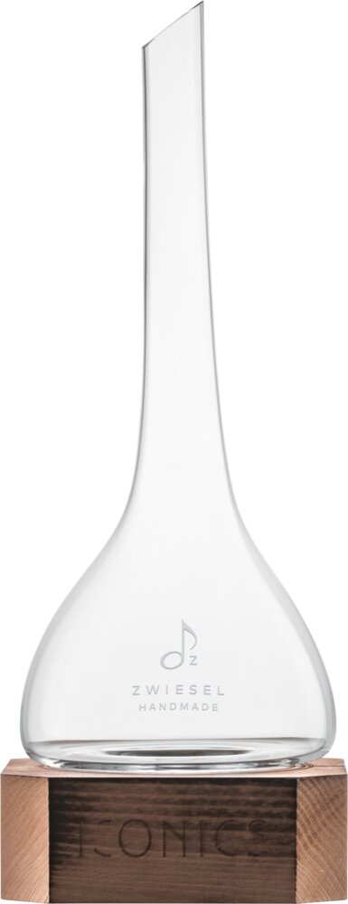Dekanter (mit Holzsockel) ICONICS Zwiesel Glas 750ml  - handmade