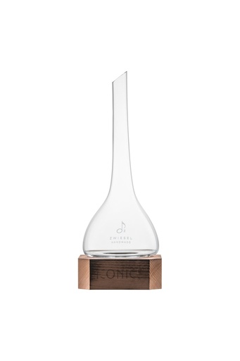 [SZW-122238] Dekanter (mit Holzsockel) ICONICS 750ml - handmade Zwiesel Glas