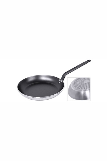 [CTO-5088/200] Antihaft-Lyonerpfanne Contacto mit Eisengriff (20cm, 40mm)