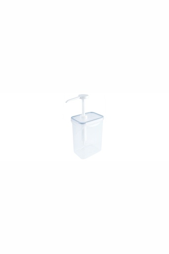 [CTO-1324/150] Dispenser Contacto eckig mit 30mL Pumpe (1.5, 130mm, 90mm, 290mm)