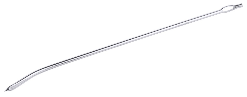 Dressiernadel Contacto gebogen aus Edelstahl 20cm