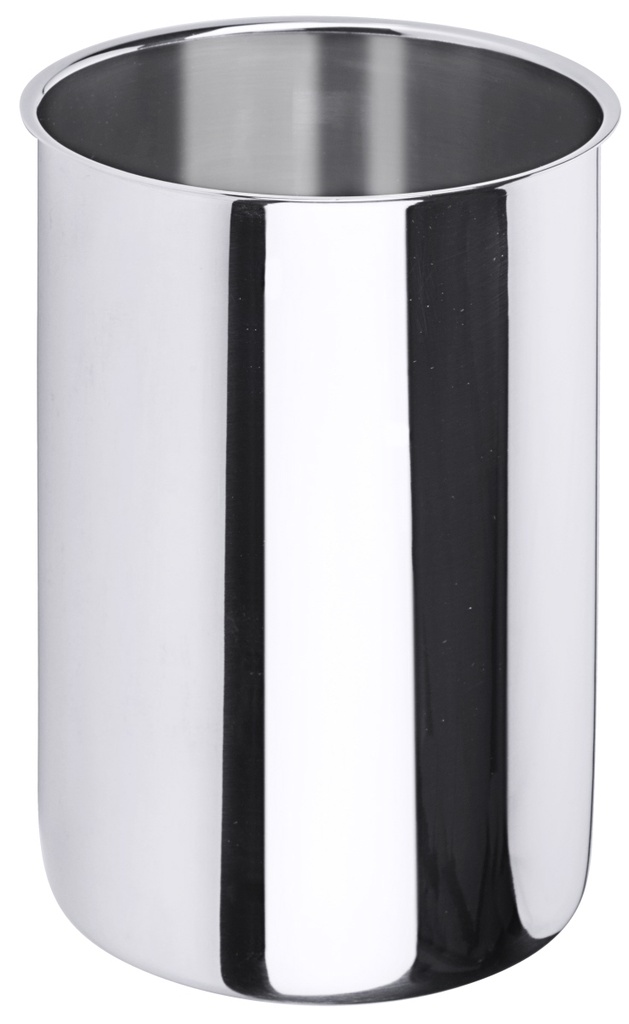 Dressingbehälter aus Edelstahl 18/10, hochglänzend poliert