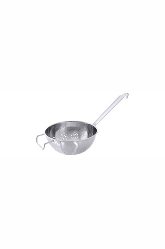 [CTO-124/240] Stielsieb Contacto aus Edelstahl 18/10 mit Flachstiel (24cm, 3.5, 120mm)