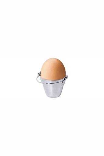 [CTO-8028/040] Eierbecher Contacto als Minieimer aus Edelstahl ∅ 4,5cm