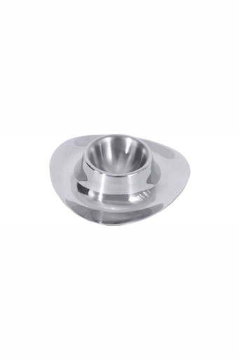 [CTO-8030/100] Eierbecher Contacto dreieckig 10x 10cm aus Edelstahl hochglänzend