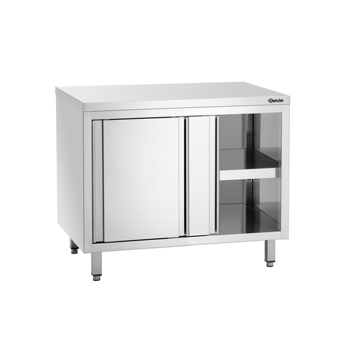 [BAR-337107] Arbeitsschränke Serie 700, mit/ohne Aufkantung Bartscher (1000mm, 0mm)