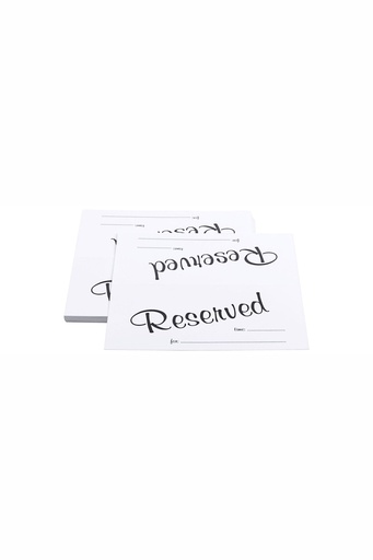 [CTO-6783/944] 25 Stück Einschubkarten, "Reserved" Contacto für 6783/100