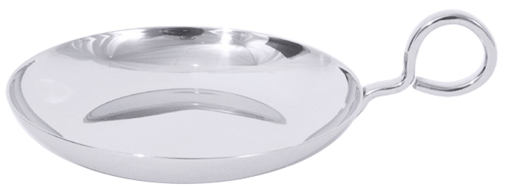 Eiscafeschale mit Griff ∅ 12cm aus Edelstahl 18/10