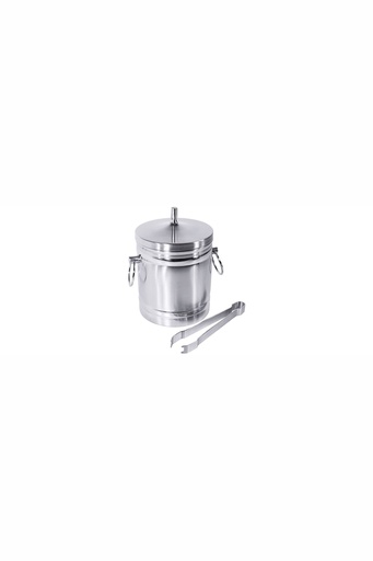 [CTO-170/500] Eiseimer Contacto doppelwandig aus Edelstahl (20cm, 270mm, 5.0)