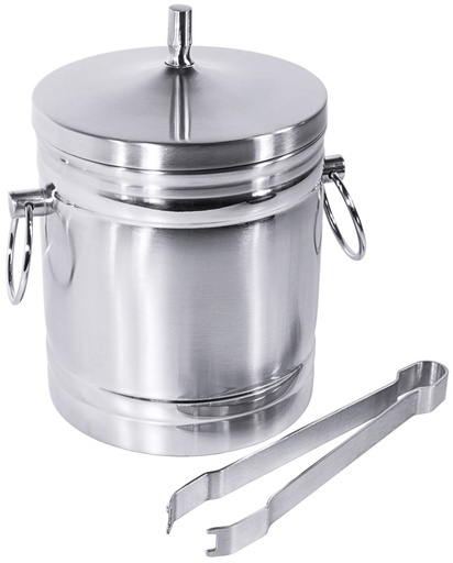 [CTO-170/500] Eiseimer Contacto doppelwandig aus Edelstahl (20cm, 270mm, 5.0)