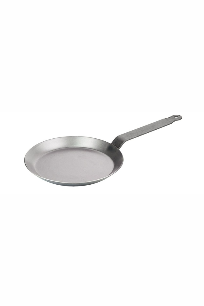 Crêpespfannen Contacto aus ungeschwärztem Stahl