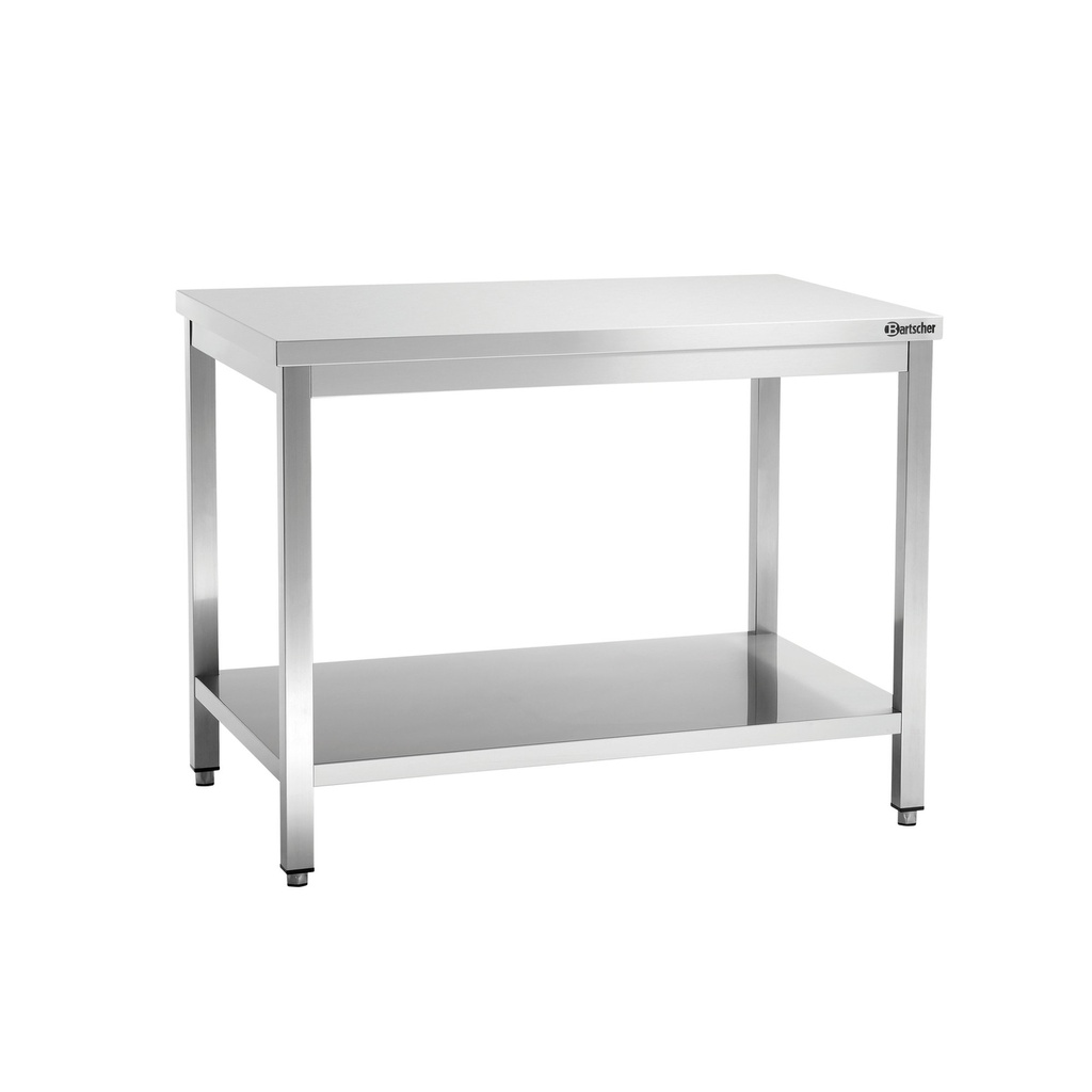 Arbeitstische Serie 600, mit/ohne Aufkantung Bartscher