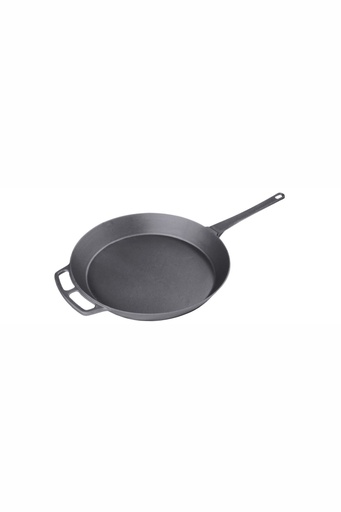 [CTO-5092/800] Riesenpfanne Contacto aus Eisenguss mit abnehmbaren Stiel (80cm, 120mm, 45kg)