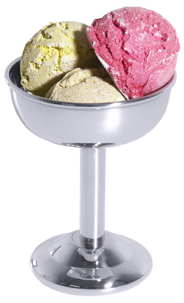 Eiskelche Contacto aus Edelstahl hochglänzend