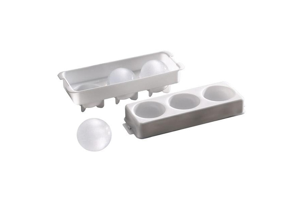 Eiskugelformer APS für 3 Eiskugeln a´ 100 ml (ø 6 cm)