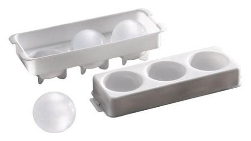 [APS-12990] Eiskugelformer APS für 3 Eiskugeln a´ 100 ml (ø 6 cm)