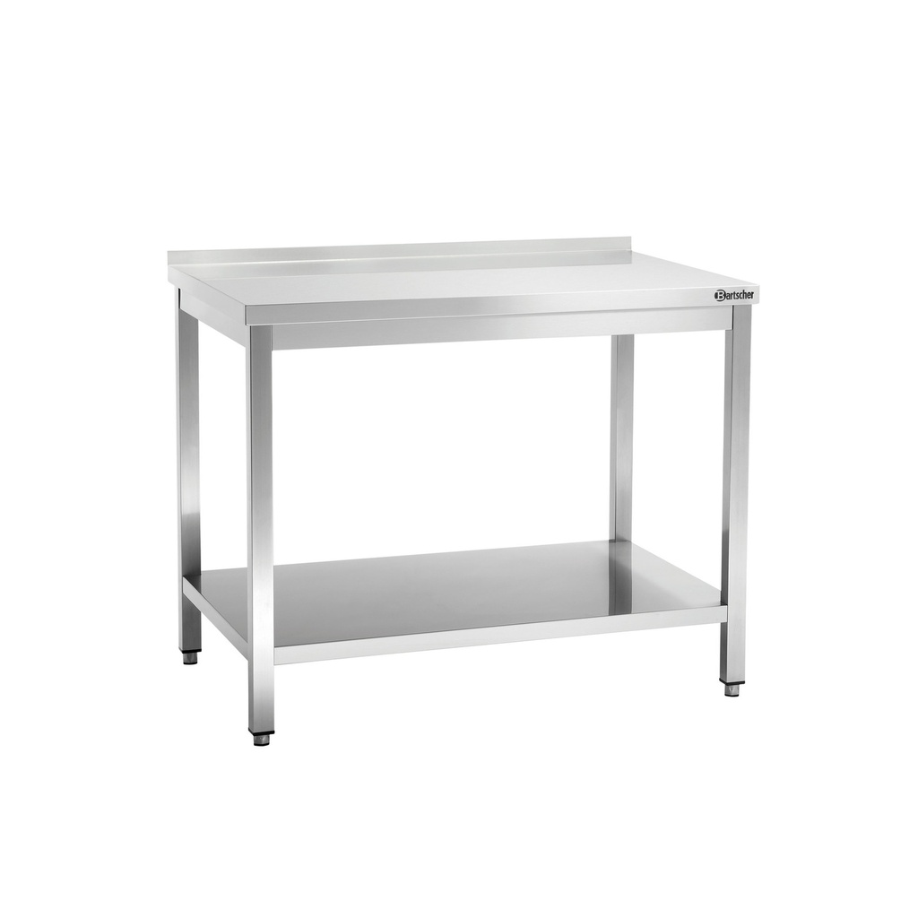 Arbeitstische Serie 600, mit/ohne Aufkantung Bartscher