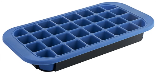 [CTO-6752/032] Eiswürfelform Contacto 32 Fächer aus blauem Silikon