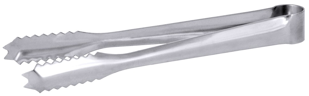 Eiszange aus Edelstahl 18cm fugenlos