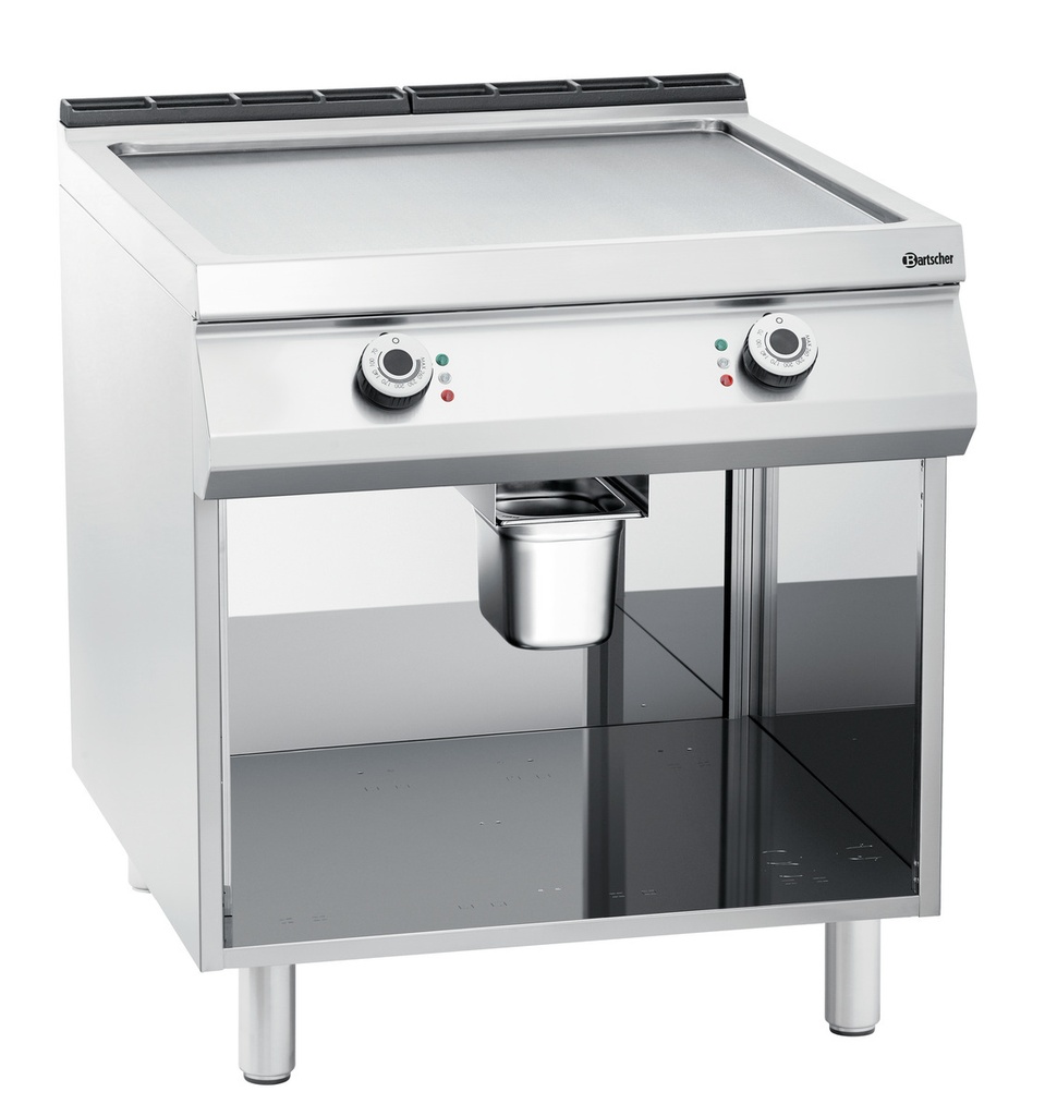 Elektro-Griddleplatten Serie 900, B800 glatt Bartscher