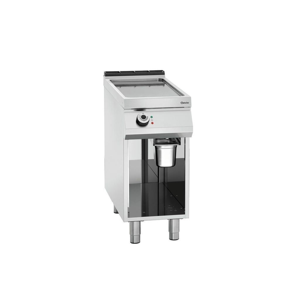 Elektro-Griddleplatten Serie 900, B400 glatt Bartscher