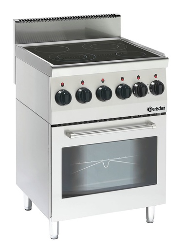 [BAR-132870] Elektroherd Serie 600, B600 Bartscher (2 x 2,5kW; 1 x 1,8kW; 1 x 1,2kW)