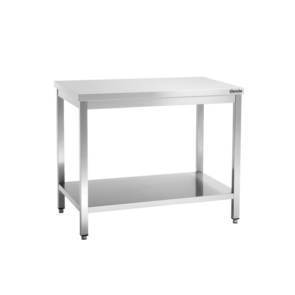 Arbeitstische Serie 700, mit/ohne Aufkantung Bartscher
