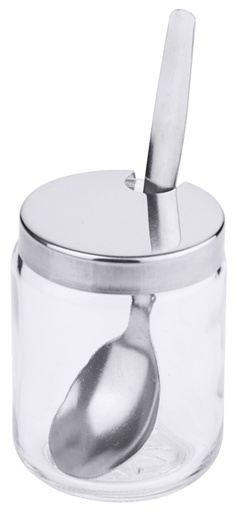 [CTO-1413/903] Ersatzglas Contacto Senf mit Löffel für Menage 1413
