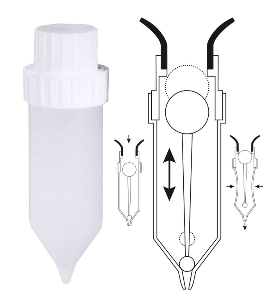 Ersatzspender für Dosierspender "Saucenkuh" 1462/050