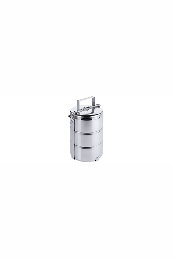 [CTO-4014/143] Etagen-Essensträger Contacto mit 3 Etagen aus Edelstahl 18/10 (14cm, 260mm, 0.9)