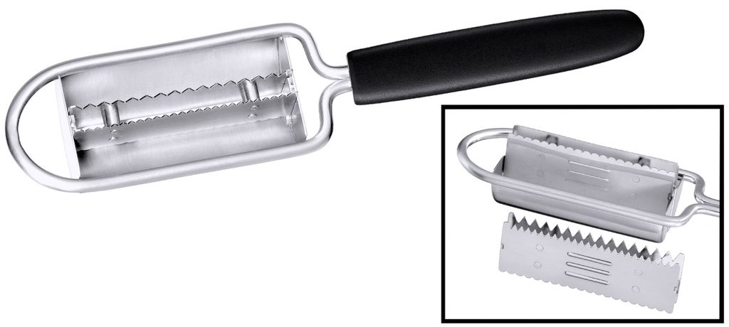 Fischentschupper aus gehärtetem Edelstahl 