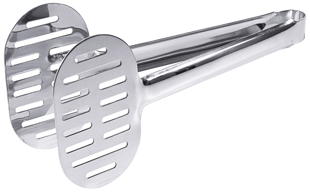 Fischzange längs perforiert aus Edelstahl