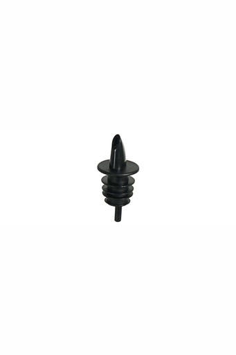 [CTO-5852/001] Flaschenausgießer Contacto farbig ∅ 4mm Durchlauf (schwarz)
