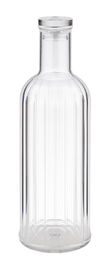 [APS-10748] Flaschen APS 1 Liter 'Stripes' (transparent)