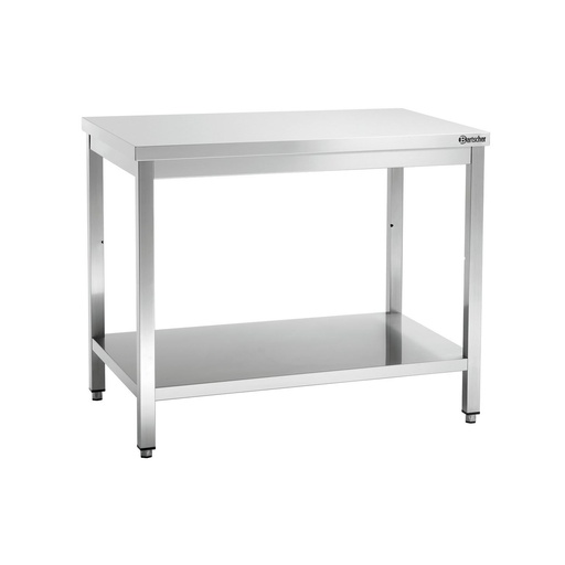 [BAR-311107] Arbeitstische Serie 700, ohne/mit Aufkantung Bartscher (1000mm, 0mm)