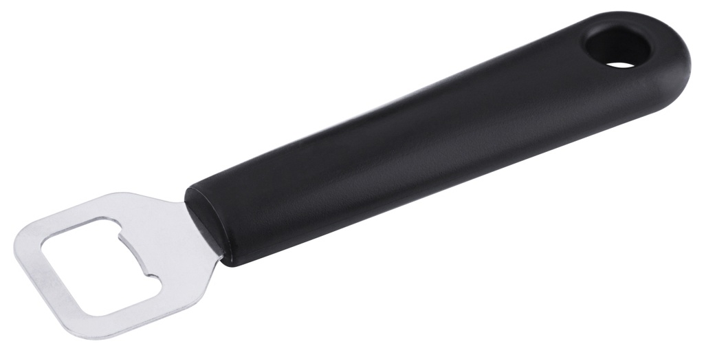 Flaschenöffner aus Edelstahl, Griff aus Polypropylen