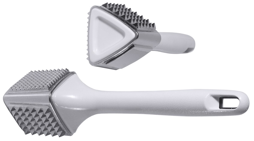 Fleischhammer mit 3 Klopfflächen aus Aluminiumguss