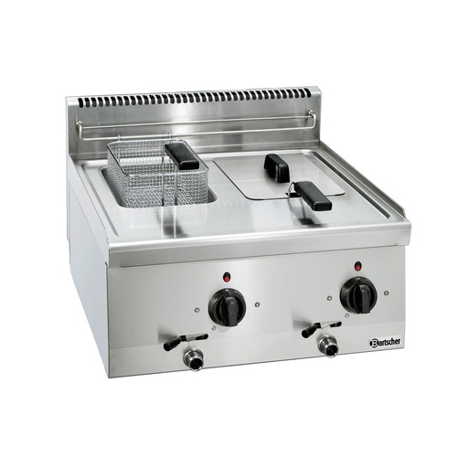 [BAR-131413] Elektro-Fritteuse Serie 600 Bartscher (600mm, 6.6kW, 6.0, 2)