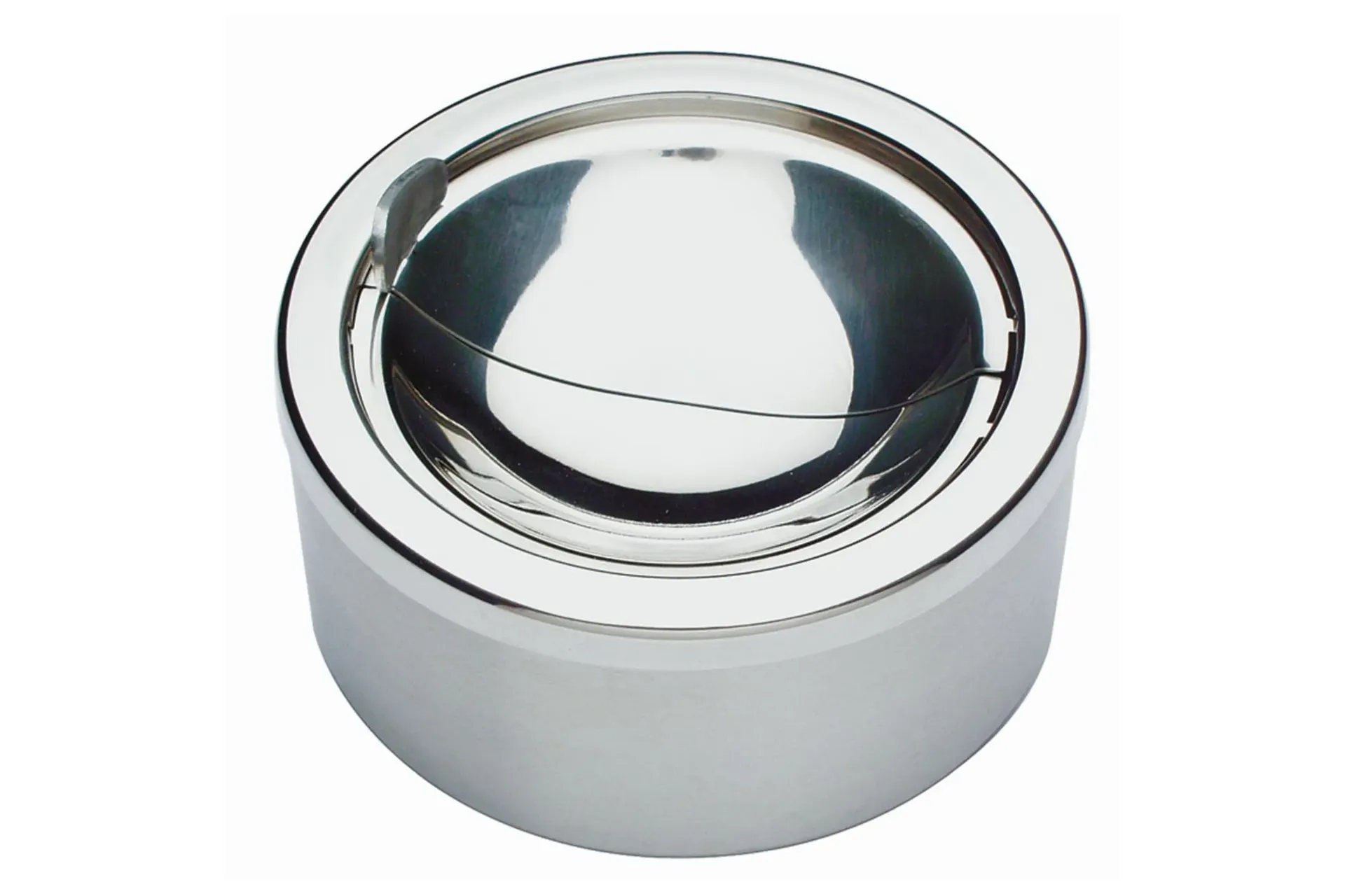[APS-52] Aschenbecher TRAPDOOR APS ∅ 12cm aus Edelstahl