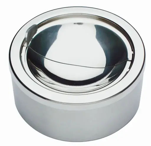[APS-52] Aschenbecher TRAPDOOR APS ∅ 12cm aus Edelstahl