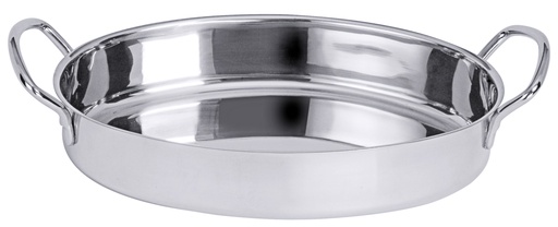[CTO-6808/280] Ovale Gratinform Contacto aus Edelstahl 28x 20cm