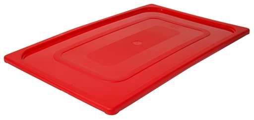 [CTO-5525/119] GN-Deckel farbig aus Polypropylen (1/1, rot)