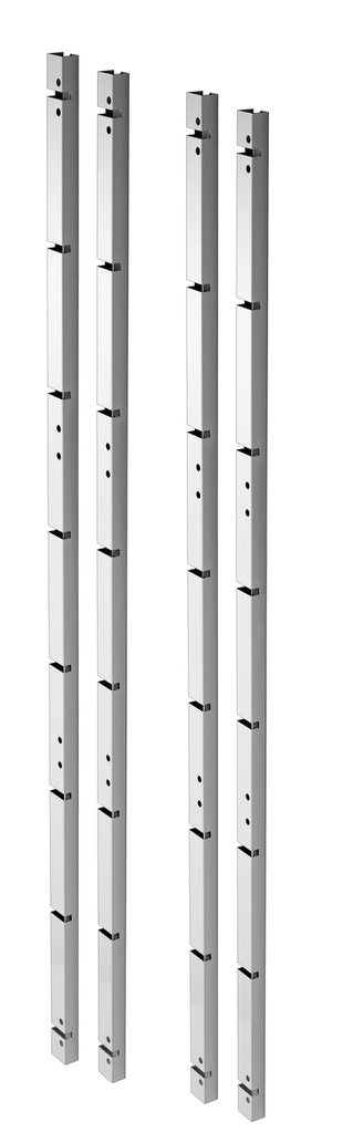 Auflageschienen für Mini-Kühlzelle Bartscher