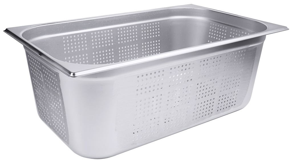 Gastronorm-Behälter Serie 6111 perforiert aus Edelstahl