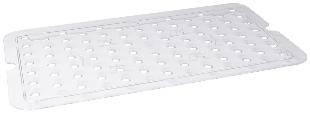 Gastronorm-Einlegeboden aus transparentem SAN