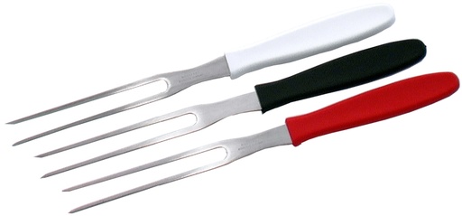 [CTO-3670/240] Aufschnittgabeln-Set Contacto aus Edelstahl und farbigem ABS-Griff