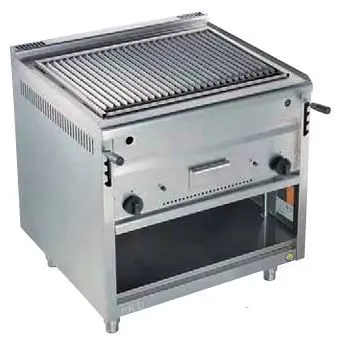 Lavasteingrills TH65, mit Stabrost